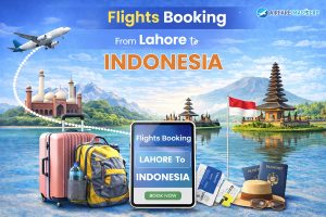 Flights Booking From Lahore to Indonesia